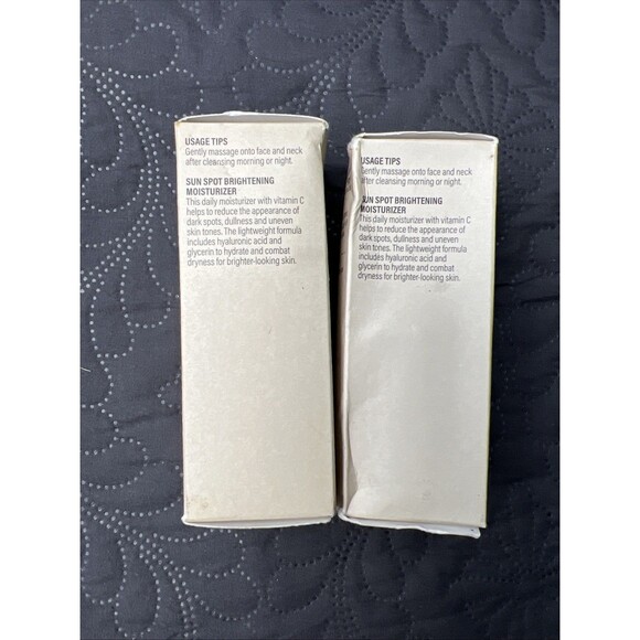 Kinlo Sun Spot Brightening Moisturizer w/ Vitamin C - 1.7 fl oz/50 ml - NIB 2pc - Picture 3 of 7